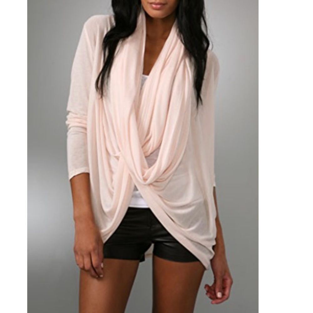 Alice + Olivia Pink XS Cardigan Knit Top Sweater